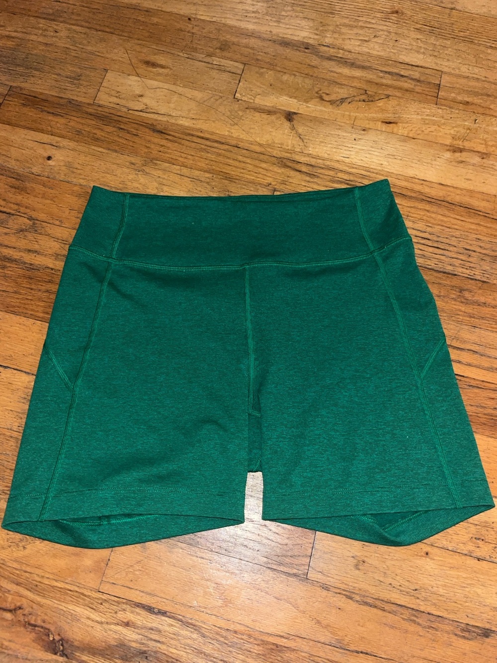 Outdoor Voices Green 3” Warm Up Bike Shorts